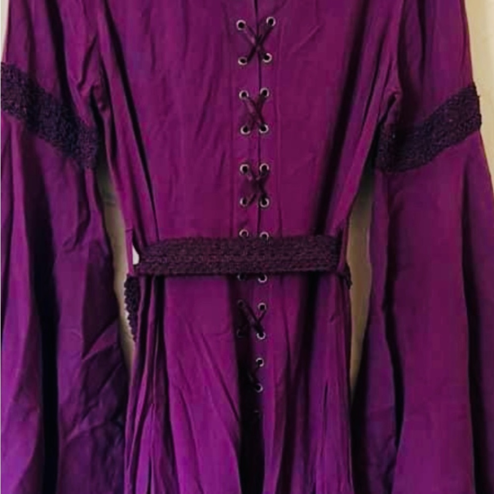 COPY - Beautiful, deadly nightshade clothing dress Eowyn, special color, very s… - Picture 3 of 3